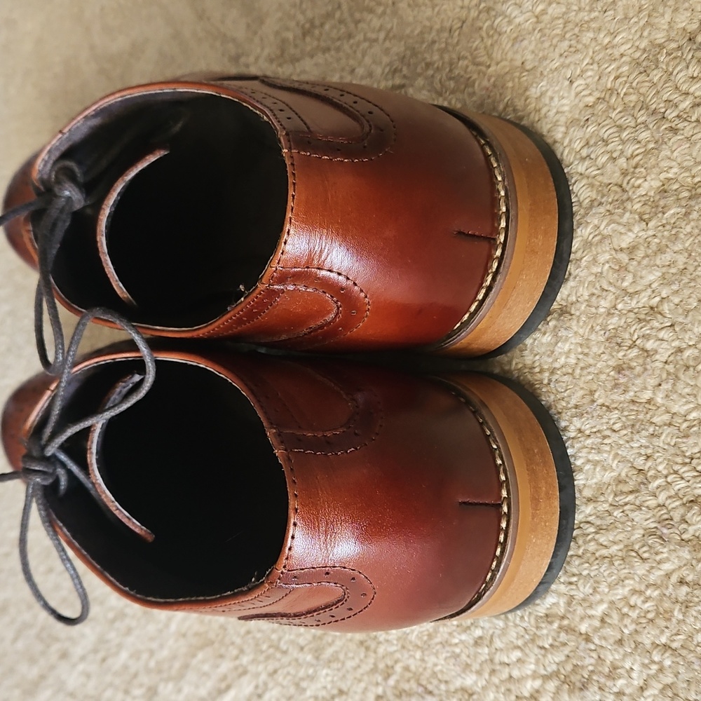 Stacy Adams || Dunbar Wing Top Oxford Shoe Size 9.5 - Picture 4 of 7